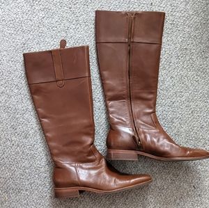 Ralph Lauren leather riding boots